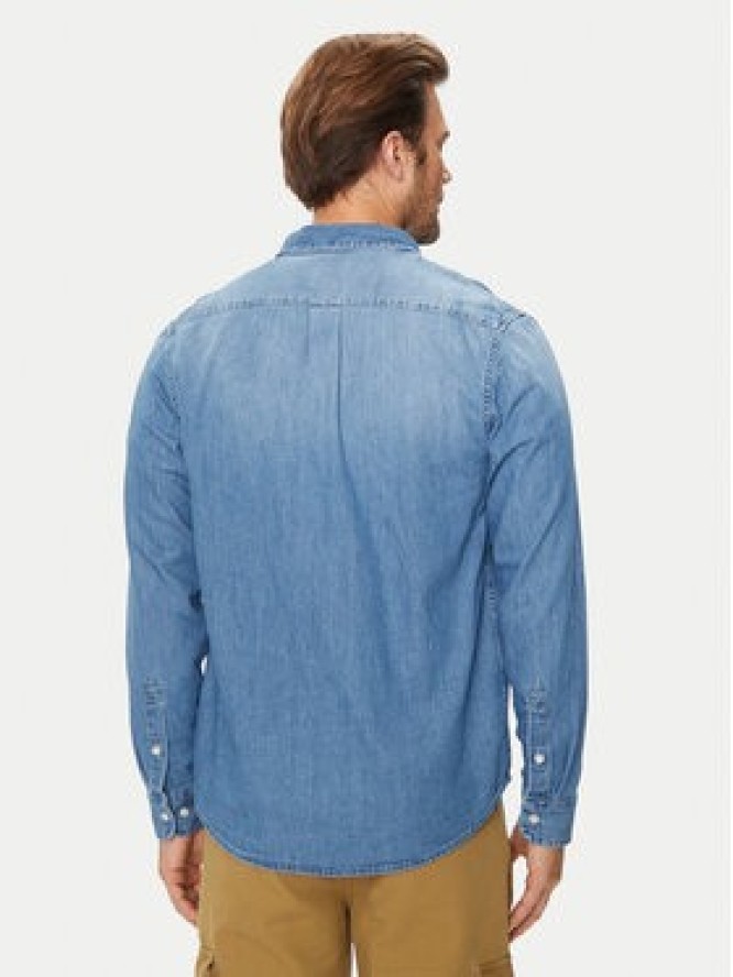 Lee Koszula jeansowa 112355641 Niebieski Regular Fit