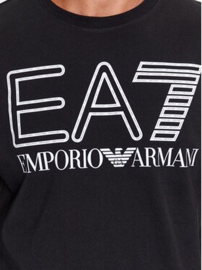 EA7 Emporio Armani Longsleeve 6RPT04 PJFFZ 1200 Czarny Regular Fit