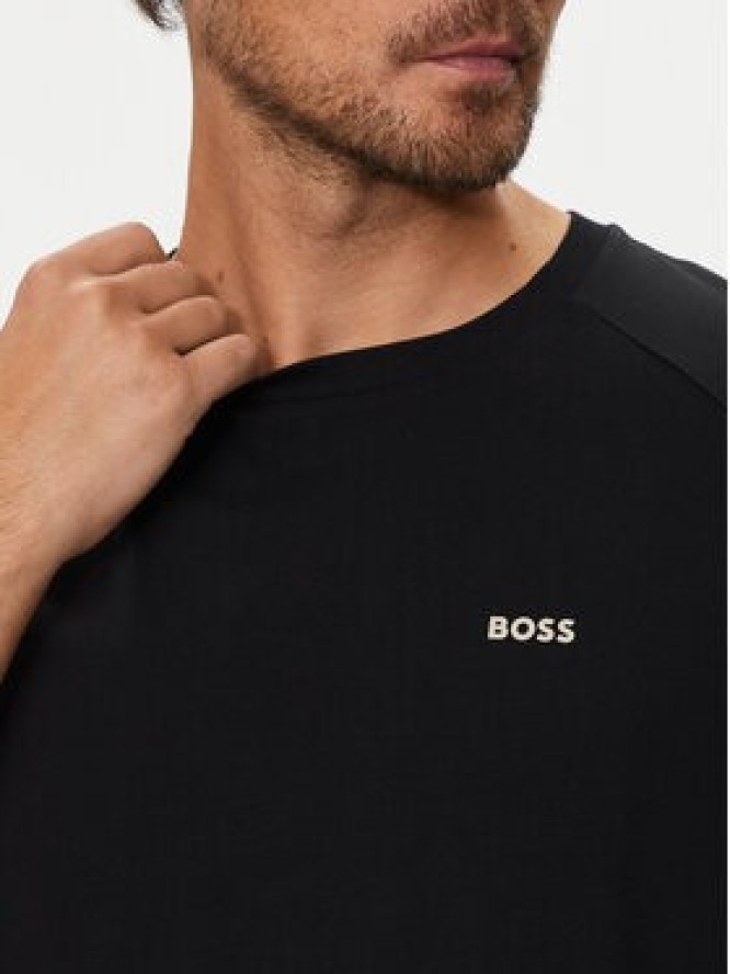 Boss T-Shirt 50519352 Czarny Relaxed Fit
