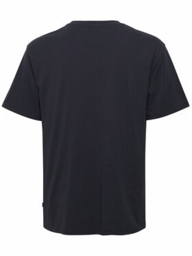 Solid T-Shirt 21107872 Granatowy Regular Fit