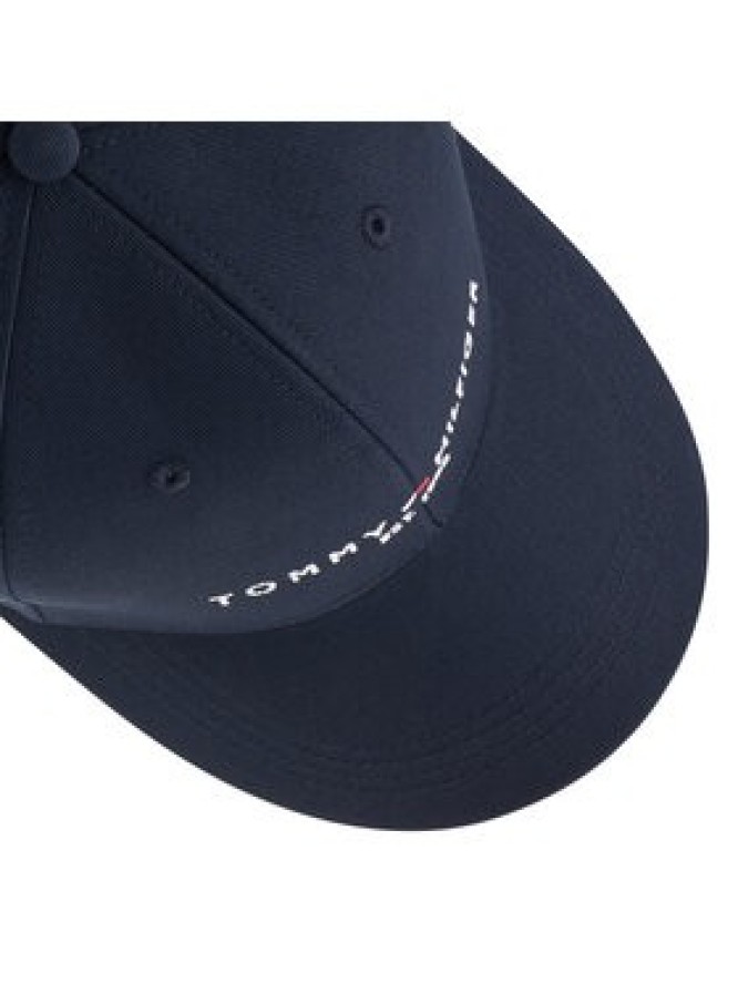 Tommy Hilfiger Czapka z daszkiem Th Established Cap AM0AM07352 Granatowy