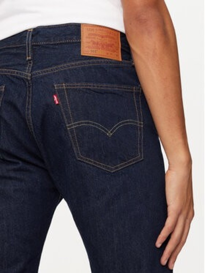 Levi's® Jeansy 501® 00501-0101 Granatowy Original Fit