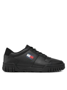 Tommy Jeans Sneakersy Tjm Cupsole Ess EM0EM01396 Czarny