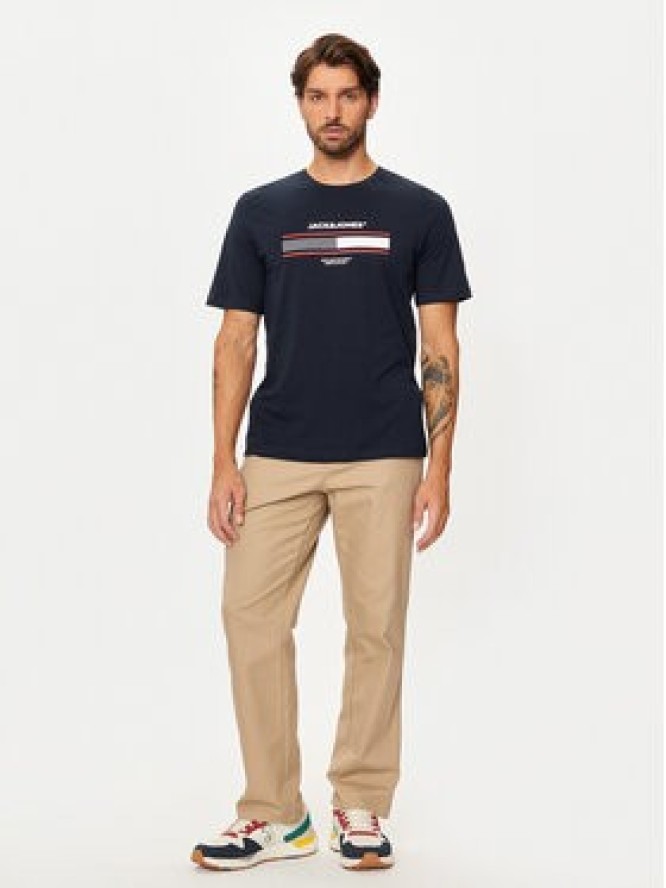 Jack&Jones T-Shirt South 12256784 Niebieski Standard Fit