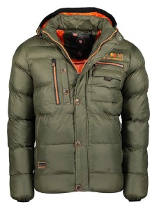 Geographical Norway Kurtka zimowa "Citernier" w kolorze khaki rozmiar: S