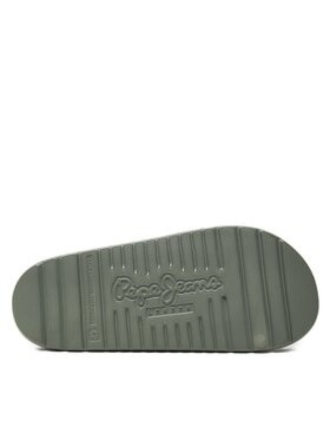 Pepe Jeans Klapki Beach Slide M PMS70159 Zielony