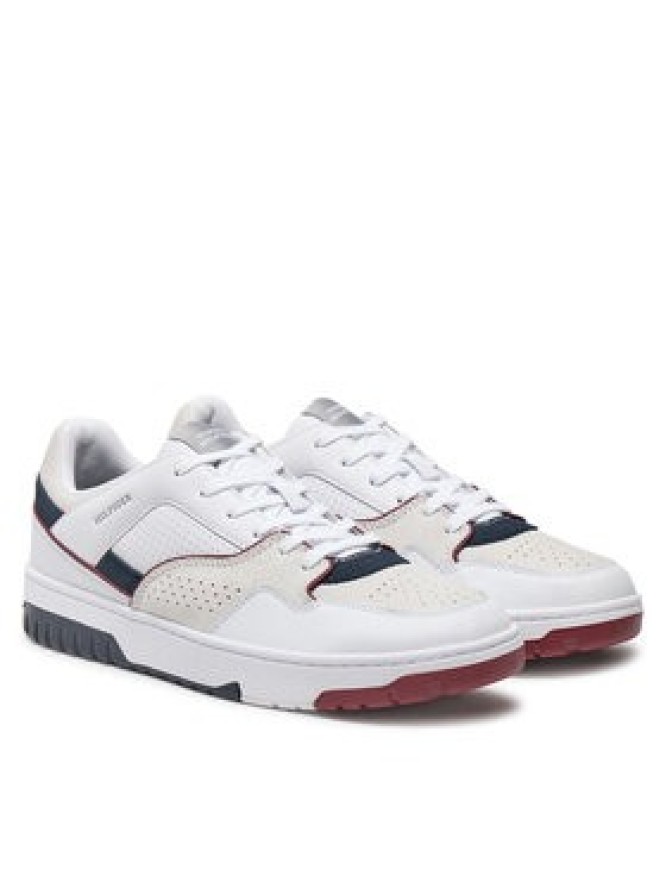 Tommy Hilfiger Sneakersy Th Basket Modern Street Lth FM0FM05211 Biały