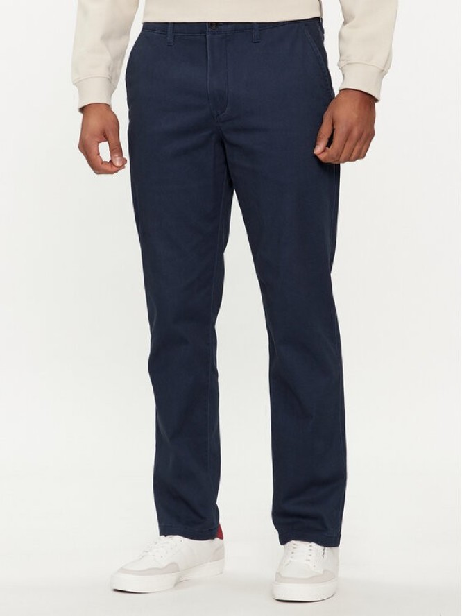 Jack&Jones Chinosy Dave 12212930 Granatowy Regular Fit