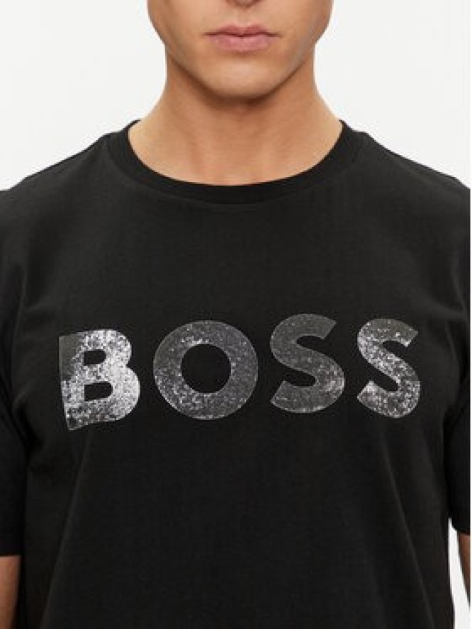 Boss T-Shirt Te_Bossocean 50515997 Czarny Regular Fit