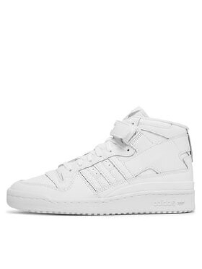 adidas Sneakersy Forum Mid IG3754 Biały