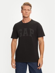 Gap Komplet 2 t-shirtów 885595-00 Czarny Regular Fit