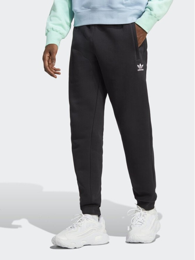 adidas Spodnie dresowe Trefoil Essentials Joggers IA4837 Czarny Slim Fit