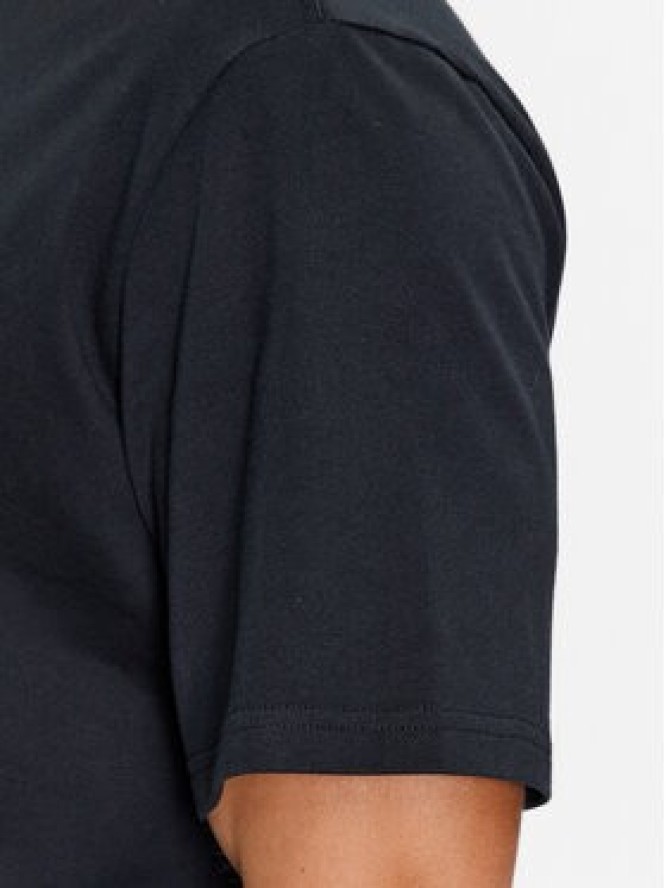 Converse T-Shirt Star Chevron Block Infill Ss Tee 10025280-A01 Czarny Regular Fit
