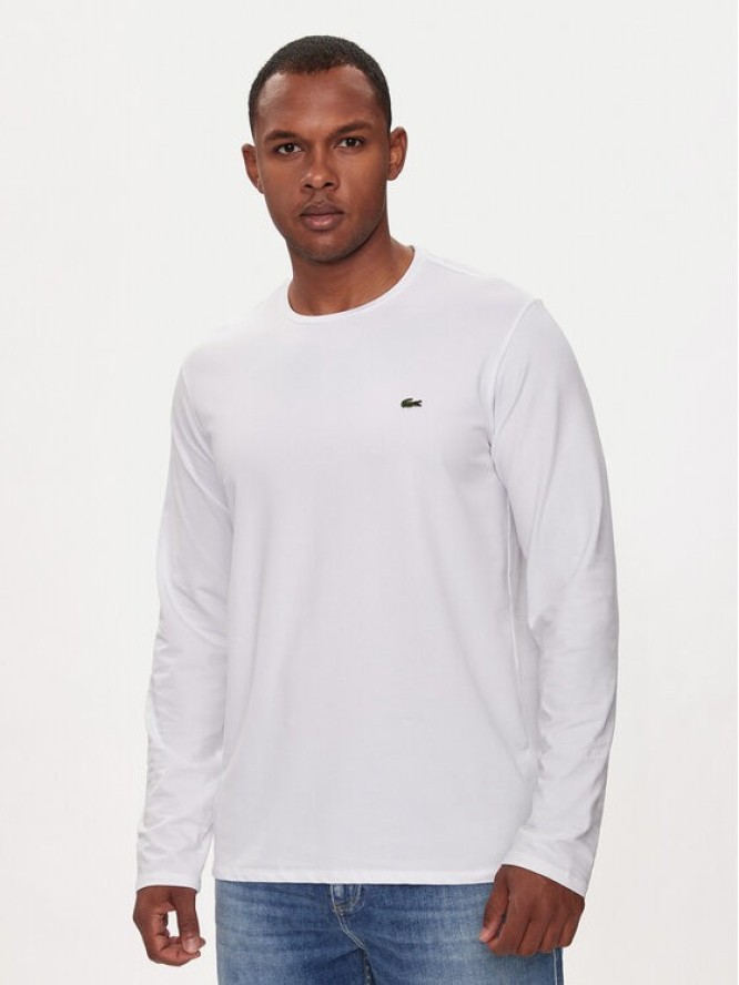 Lacoste Longsleeve TH0990 Biały Regular Fit