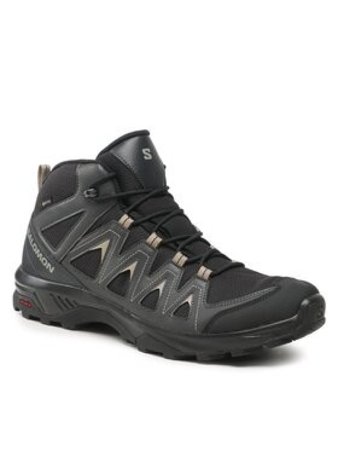 Salomon Trekkingi X Braze Mid GORE-TEX L47174800 Czarny