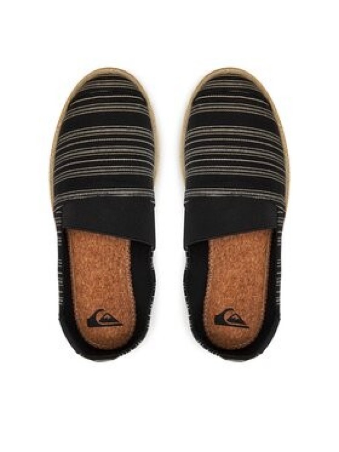 Quiksilver Espadryle AQYS700053 Czarny