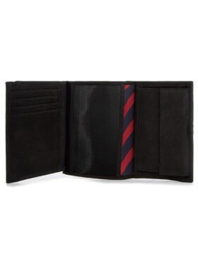 Tommy Hilfiger Duży Portfel Męski Johanson N/S Wallet W/Coin Pocket AM0AM00664 Czarny