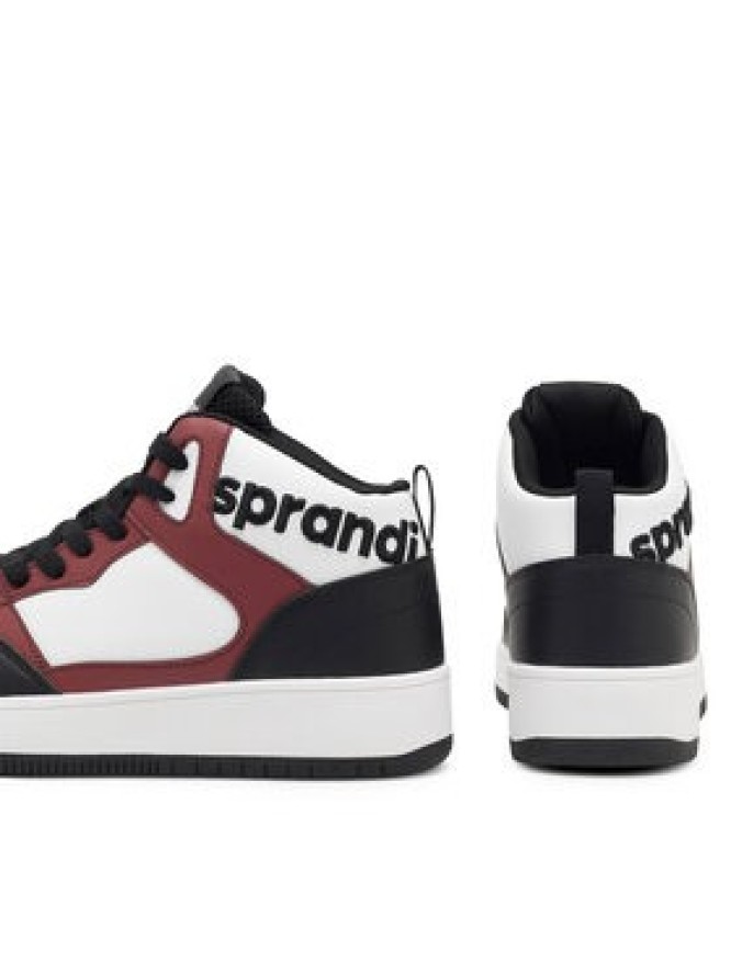 Sprandi Sneakersy HEAT MID MPRS-2022M03108-2 Bordowy