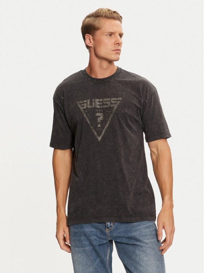 Guess T-Shirt Alioth Z4BI05 K8FQ4 Czarny Regular Fit