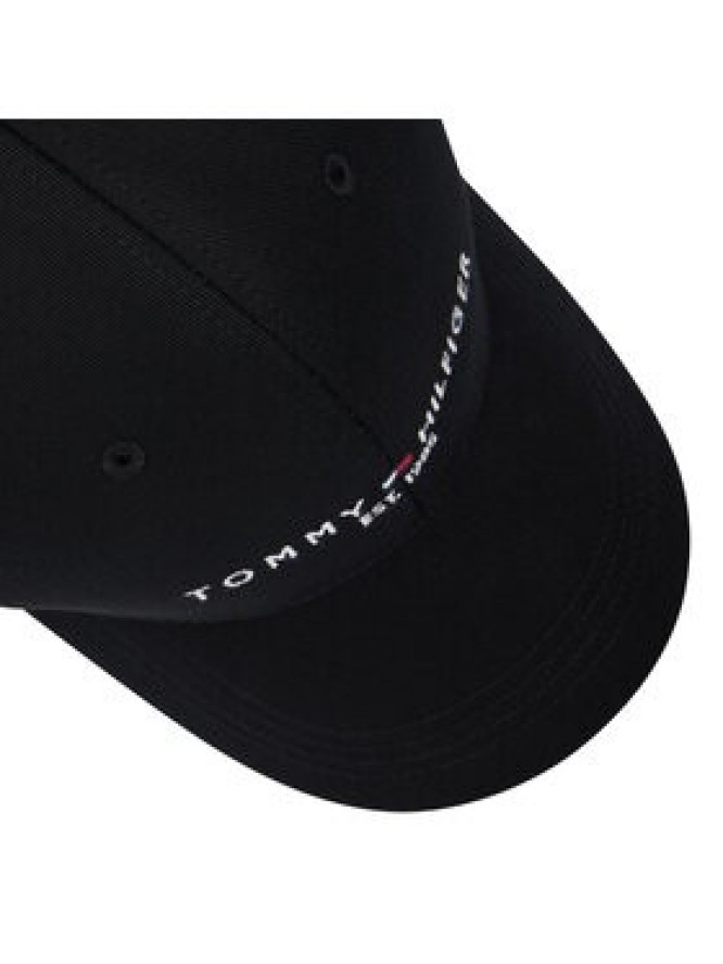 Tommy Hilfiger Czapka z daszkiem Th Established Cap AM0AM07352 Czarny