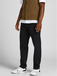 Jack&Jones Jeansy Chris 12168656 Czarny Relaxed Fit