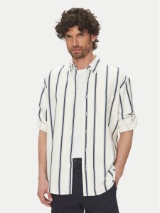 BOSS Koszula Lambey_2 50538296 Écru Relaxed Fit