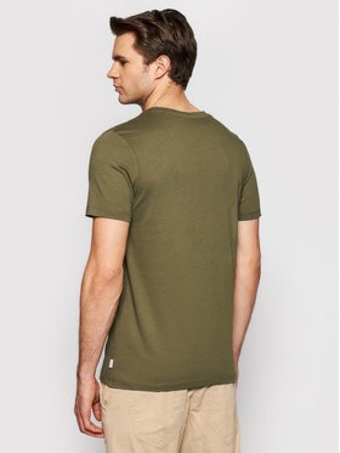 Jack&Jones T-Shirt Orrganic Basic 12156101 Zielony Slim Fit