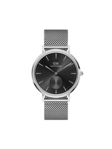 Daniel Wellington Zegarek Classic Multi-Eye Sterling Onyx DW00100711 Srebrny