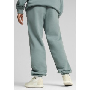 Spodnie dresowe unisex Essentials Elevated PUMA Green Moon