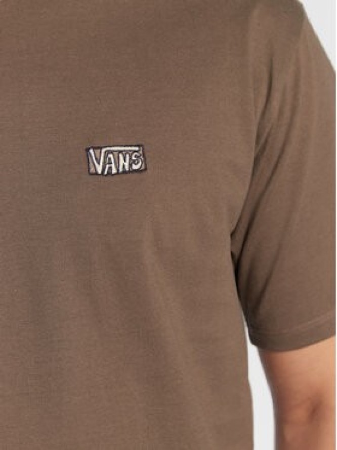 Vans T-Shirt Off The Wall Color Multiplier VN0A4S2A Brązowy Classic Fit