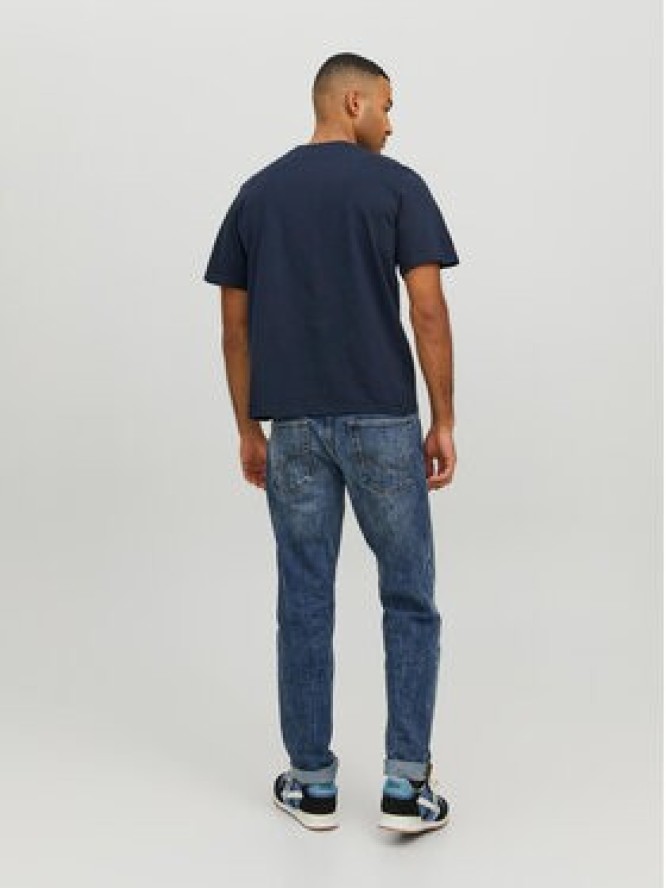 Jack&Jones T-Shirt Roxbury 12227779 Granatowy Regular Fit