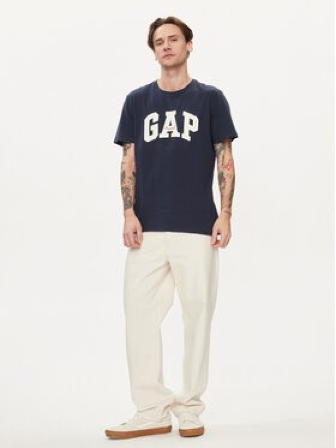 Gap T-Shirt 471777-09 Granatowy Regular Fit