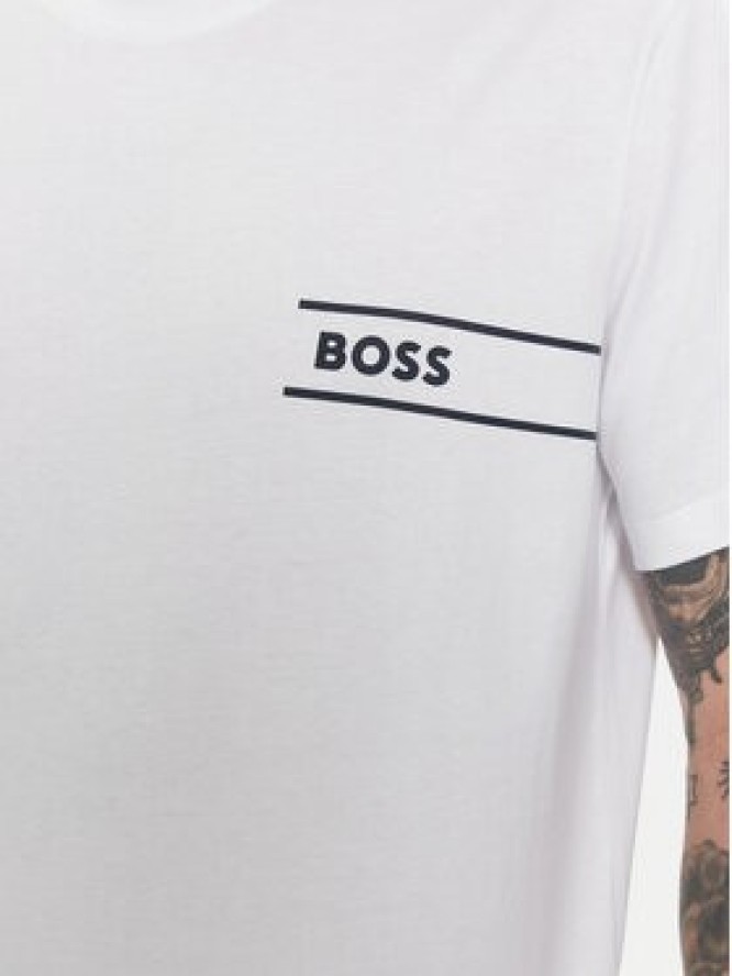 Boss T-Shirt 50514914 Biały Regular Fit