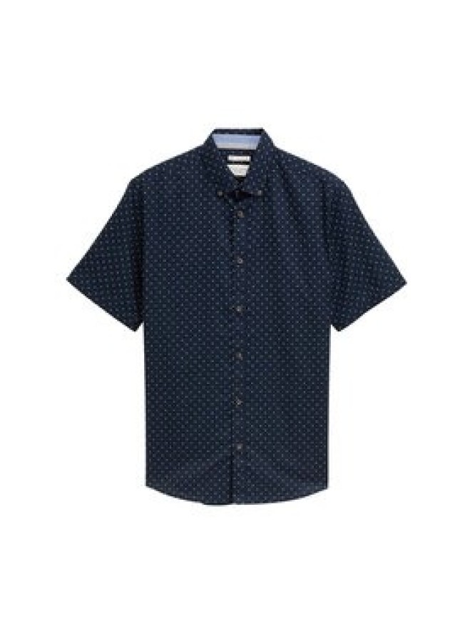 Tom Tailor Koszula 1045099 Granatowy Regular Fit