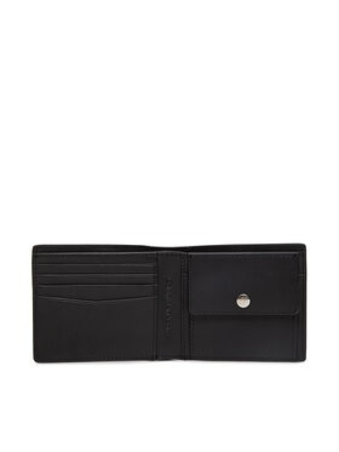 Calvin Klein Jeans Duży Portfel Męski Aop Emboss Bifold W/Coin K50K512064 Czarny