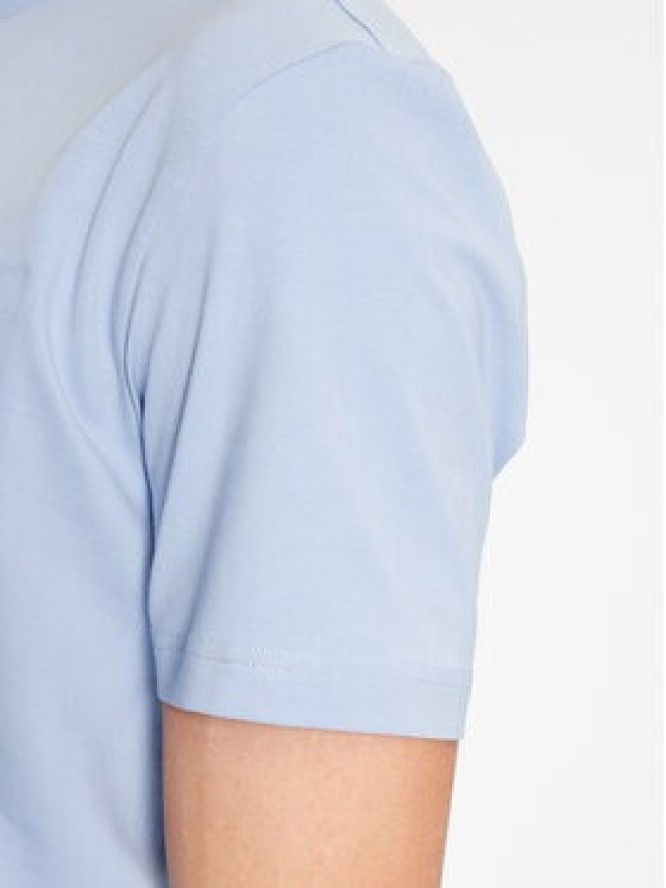 Boss T-Shirt Tee 4 50501235 Błękitny Regular Fit