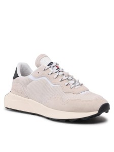 Tommy Jeans Sneakersy Runner Outsole EM0EM01176 Beżowy