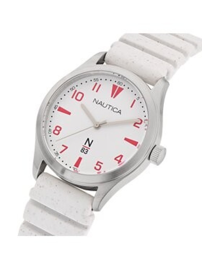 Nautica Zegarek NAPHBS403 Biały