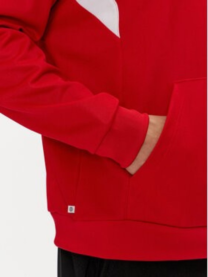 adidas Bluza Adicolor Classics Cut Line Hoodie IB9945 Czerwony Loose Fit