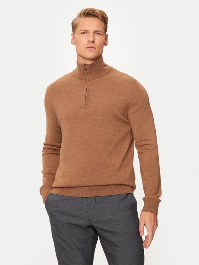 JOOP! Sweter 17 Jk-03Dario 30032603 Beżowy Modern Fit