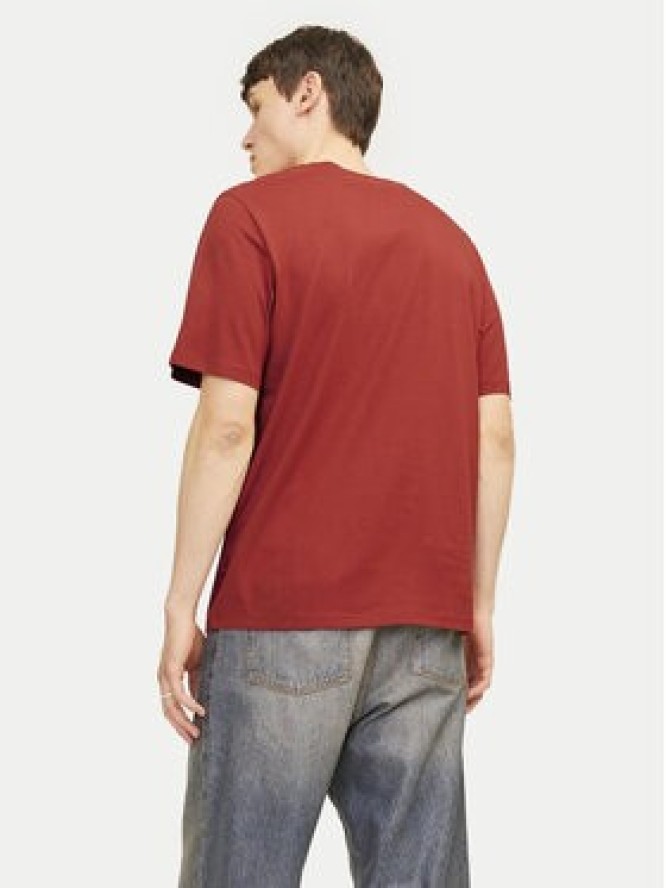 Jack&Jones T-Shirt Logo 12254862 Czerwony Standard Fit
