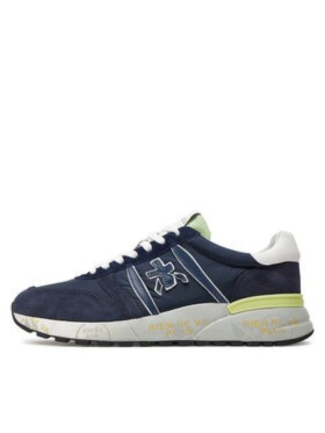 Premiata Sneakersy LANDER_6634 Granatowy