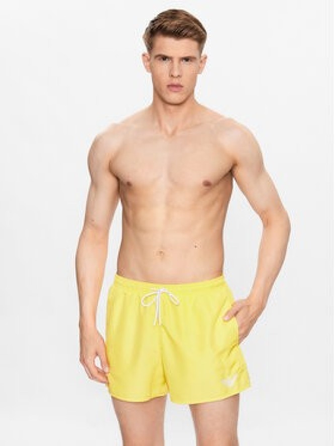 Emporio Armani Underwear Szorty kąpielowe 211752 3R438 10760 Żółty Regular Fit