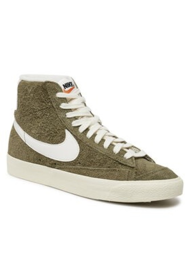 Nike Sneakersy Blazer Mid '77 Vntg DV7006 201 Zielony