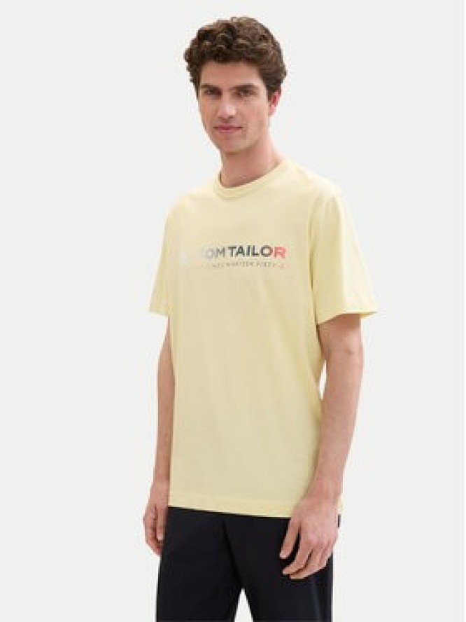 Tom Tailor T-Shirt 1041855 Żółty Regular Fit