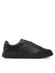 Calvin Klein Sneakersy Low Top Lace Up Lth Perf Mono HM0HM01428 Czarny