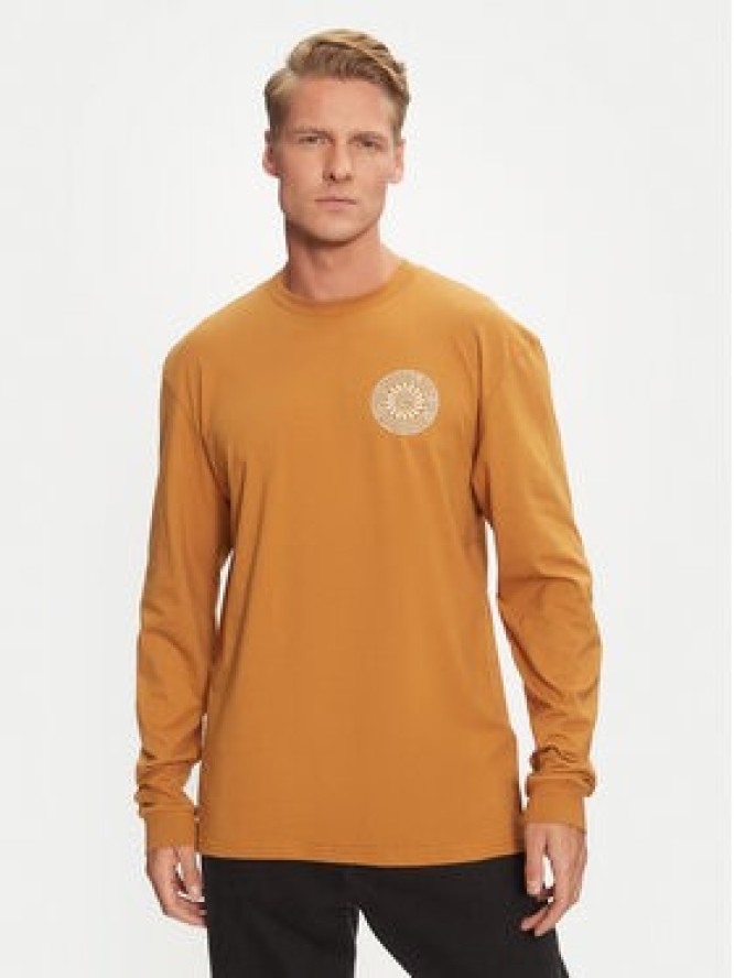 Quiksilver Longsleeve Bloom Cycle EQYZT07707 Brązowy Regular Fit