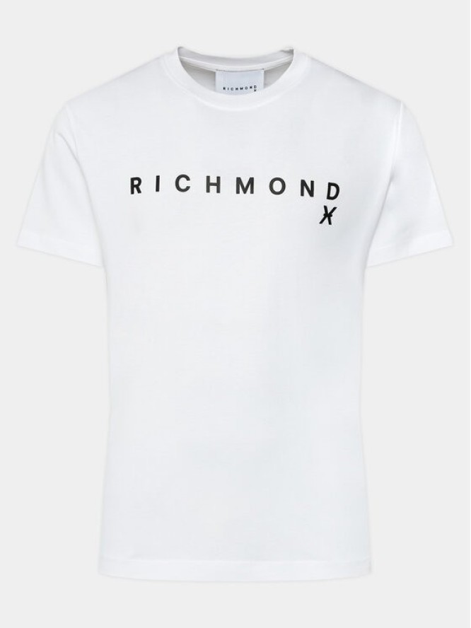 Richmond X T-Shirt Aaron UMP24004TS Biały Regular Fit