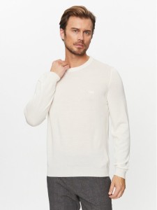 Boss Sweter Botto-L 50476364 Écru Regular Fit