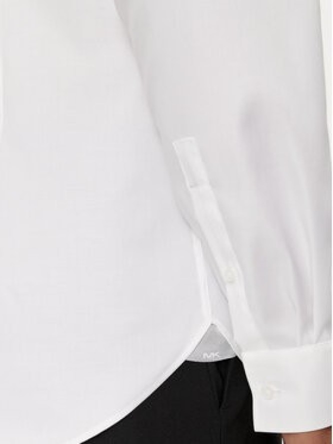 Michael Kors Koszula MK0DS01001 Biały Slim Fit
